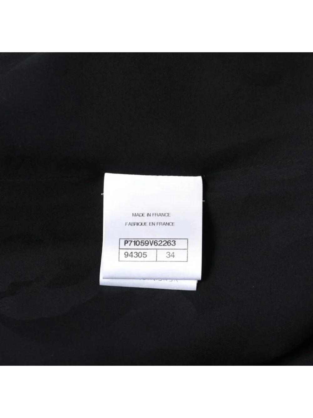 Chanel Tweed Jacket CC Logo Black
